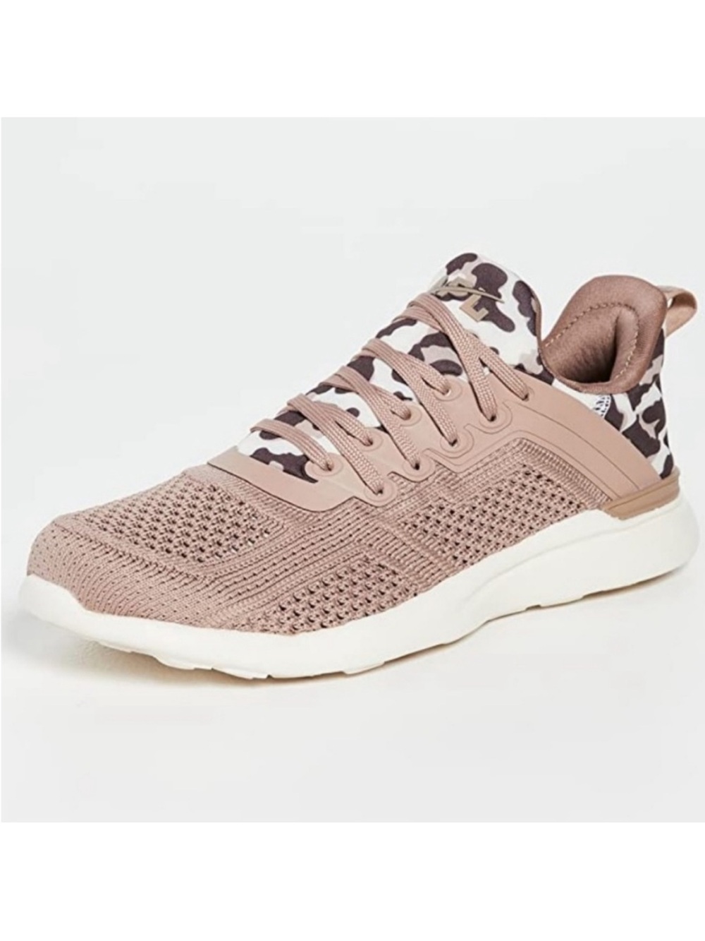 Athletic Propulsion Labs (APL) Techloom Tracer Sneakers Almond Leopard Women’s 7 - Picture 3 of 16